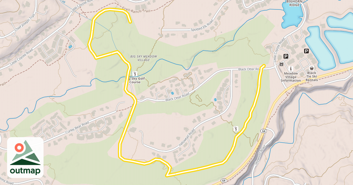 Map of Silverbow