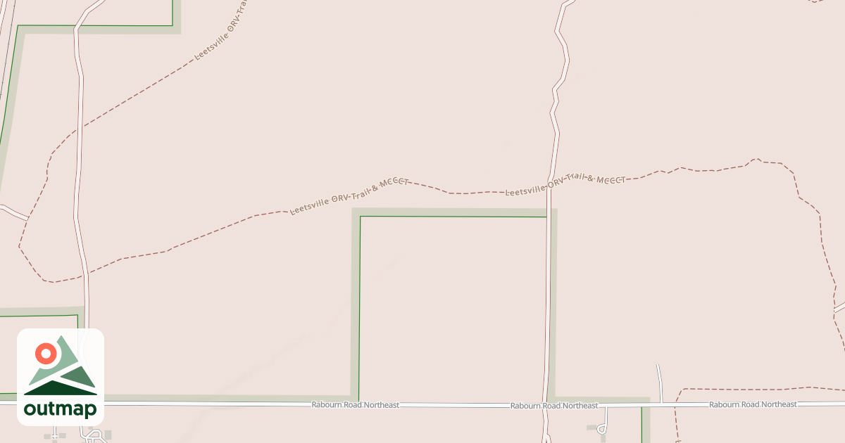 Map of Leetsville Trail