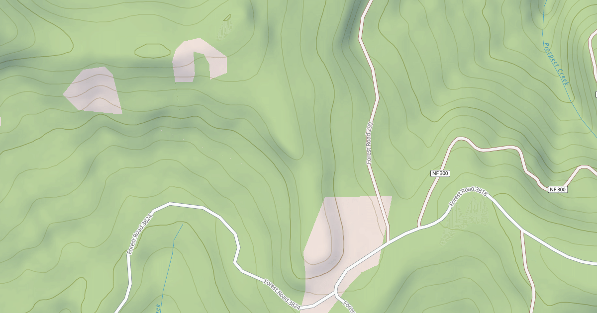 Map preview of BUTTE SPRINGS T.S.