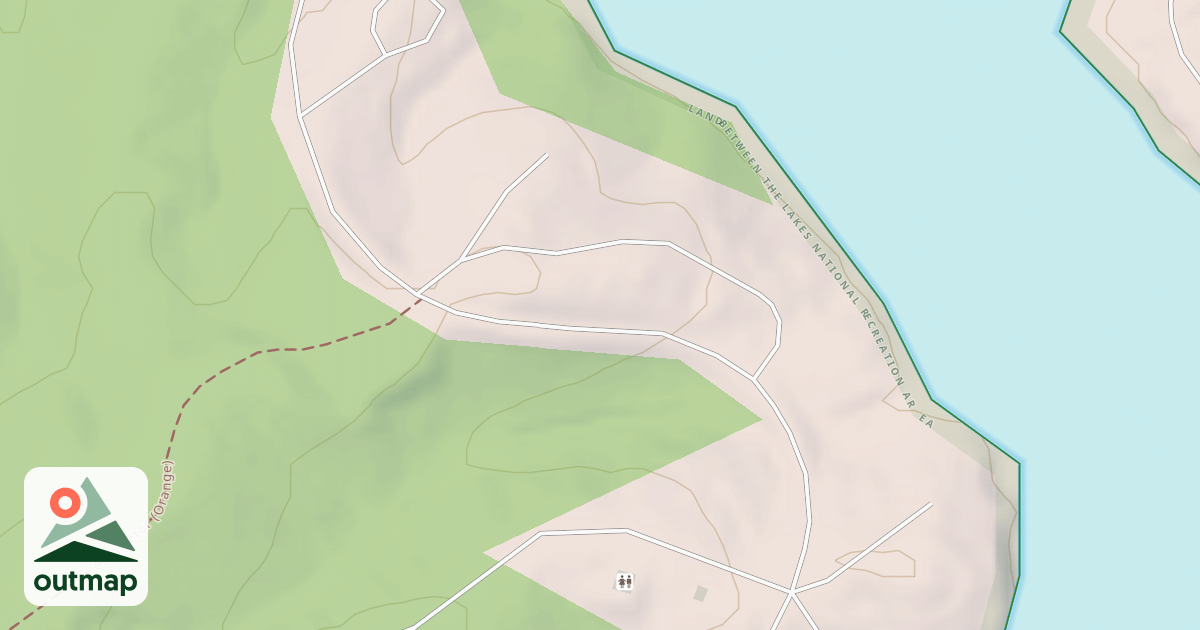 Map of H.F. B SITES 11-18 ACCESS
