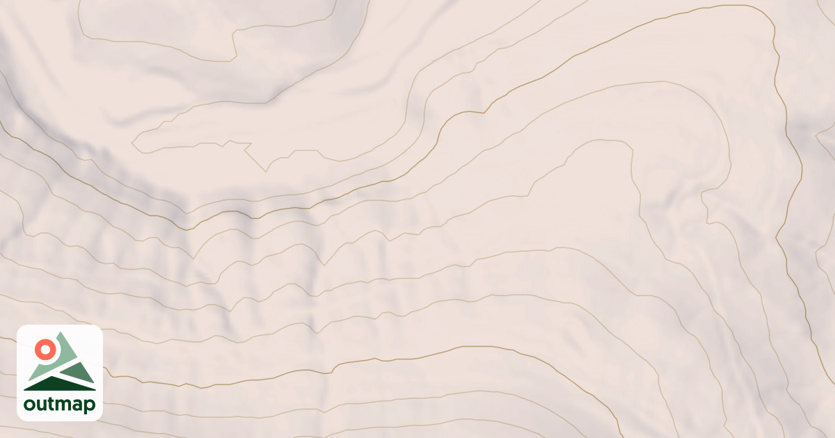 Map of RIGHT HAND BRANCH SPUR