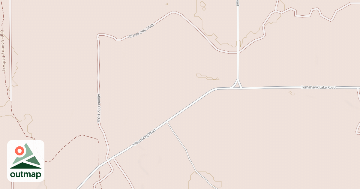 Map of Atlanta Trail
