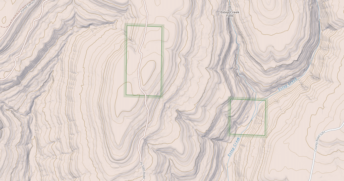 Map preview of USFS Motor Vehicle Use Map Roads {79BB1ABC-4045-4EE9-AF05-9FC2B5DBF01A}