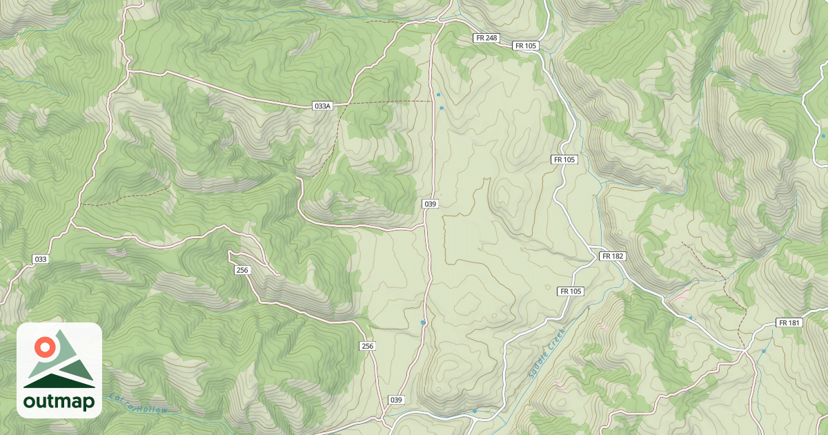 Map of RED BANK SPRING