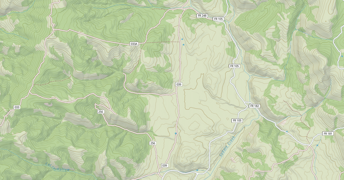 Map preview of RED BANK SPRING