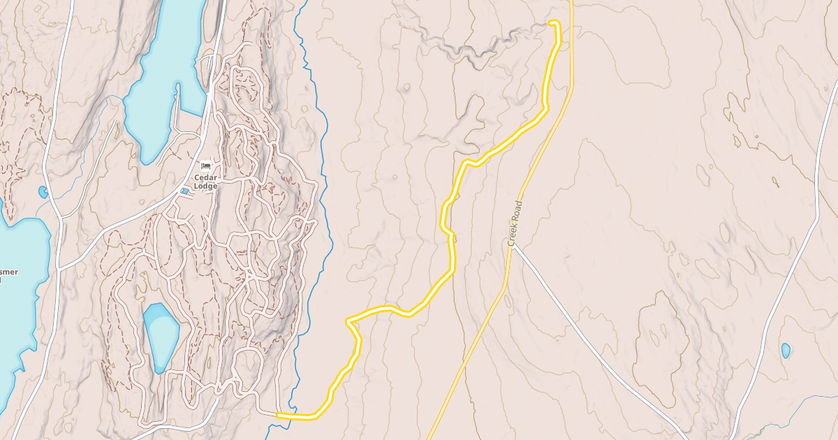 Map preview of Sam's Run