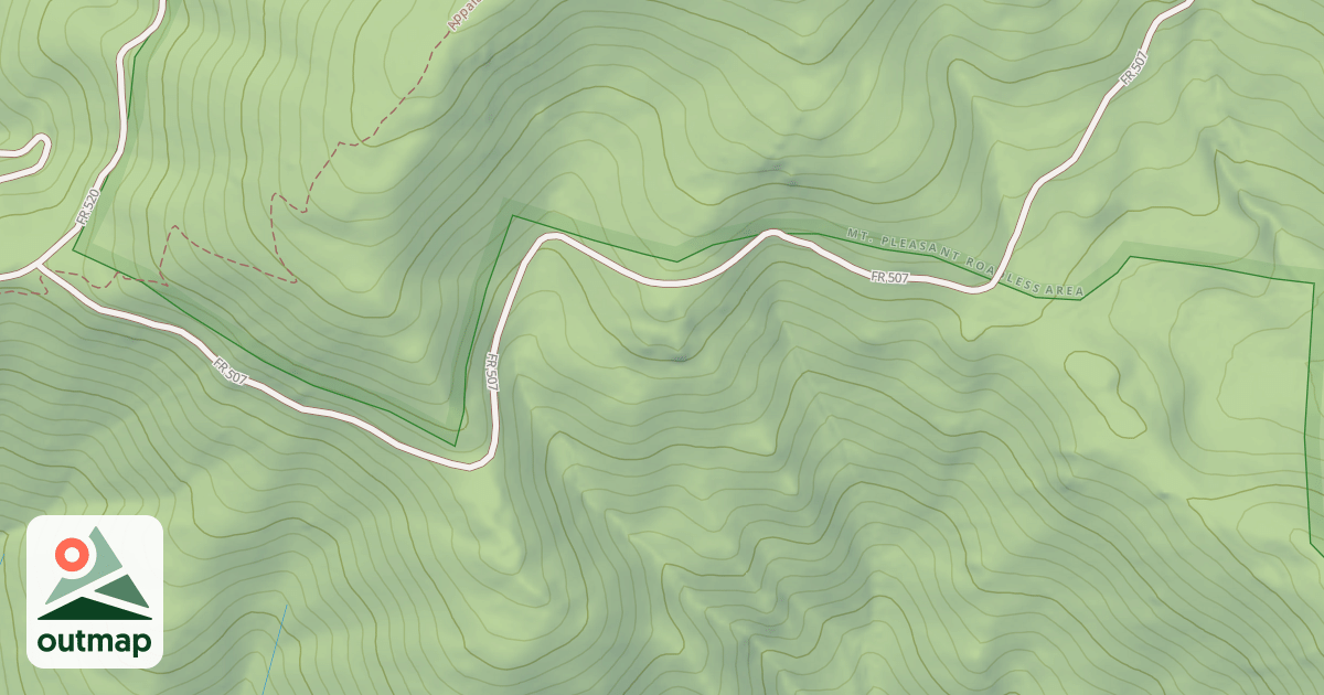 Map of COVE CREEK
