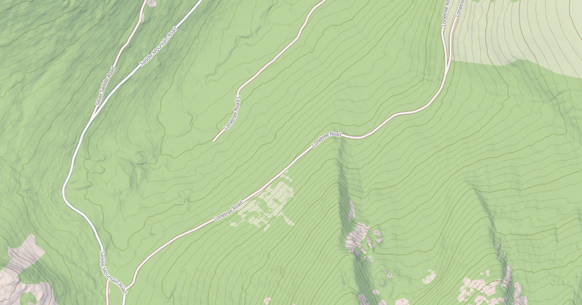 Map preview of LONETREE