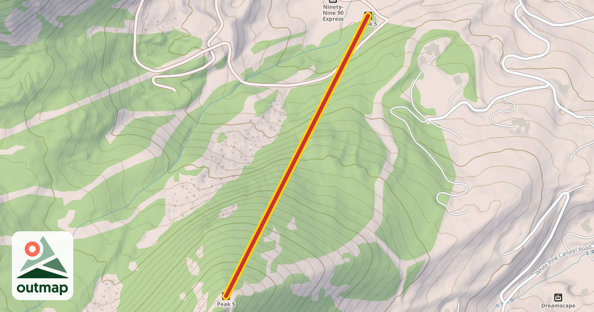 Map of Peak 5