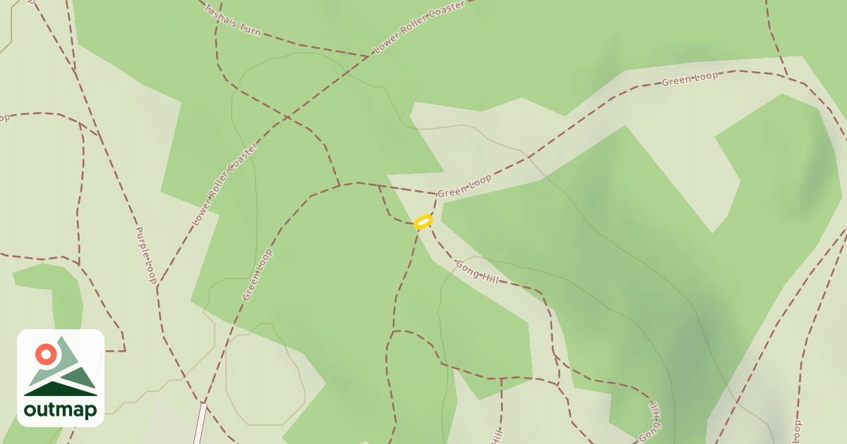 Map of Gong Hill