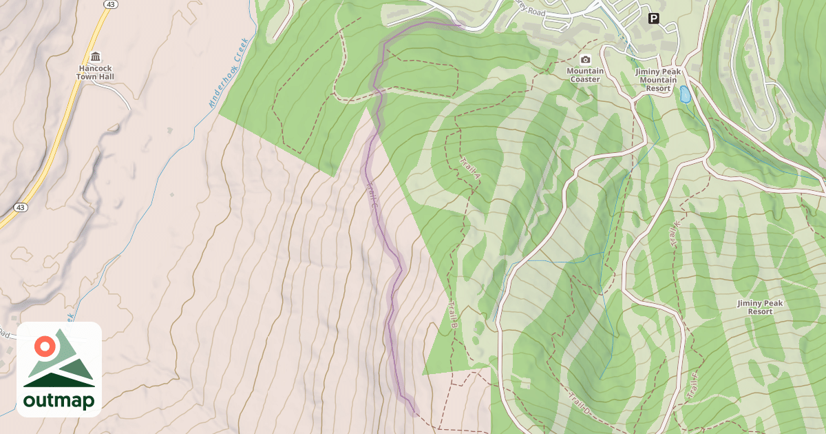 Map of Trail C