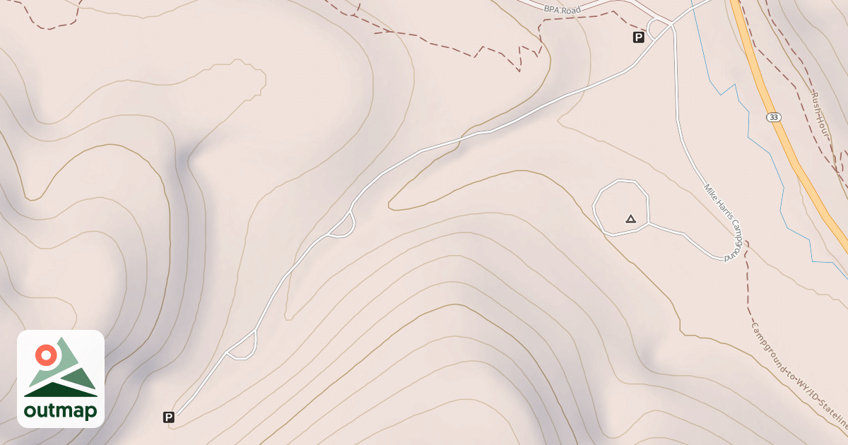 Map of MIKE HARRIS