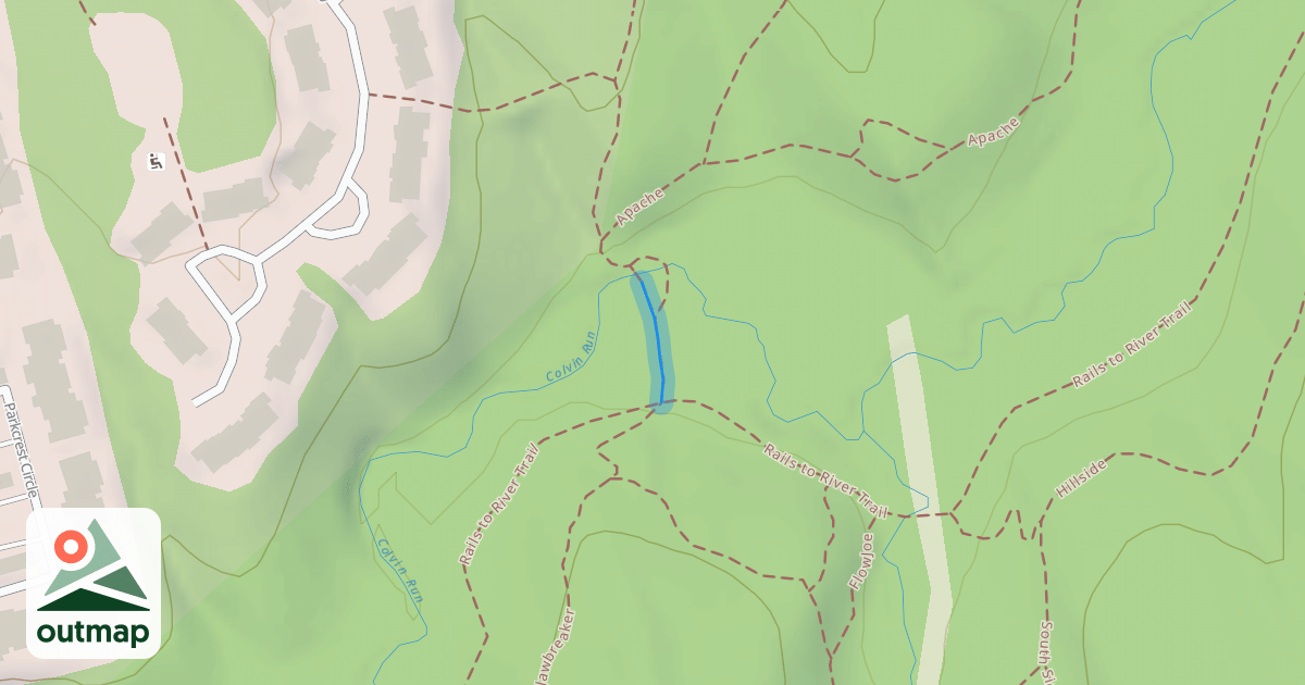 Map of Bentana Park Connector