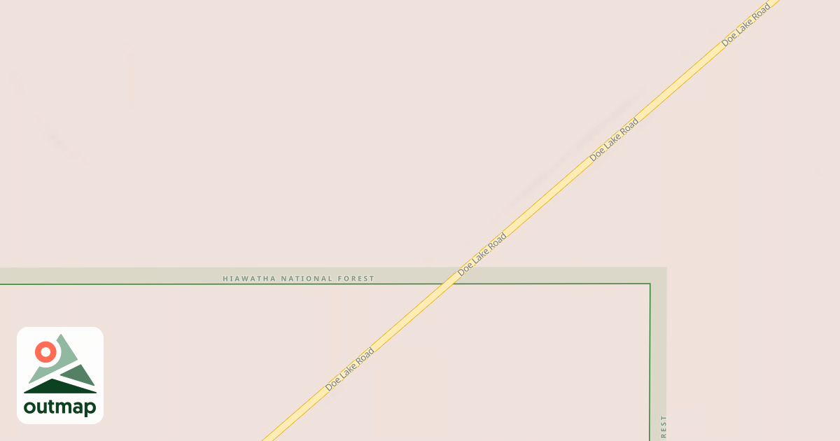 Map of DOE LAKE SPUR C
