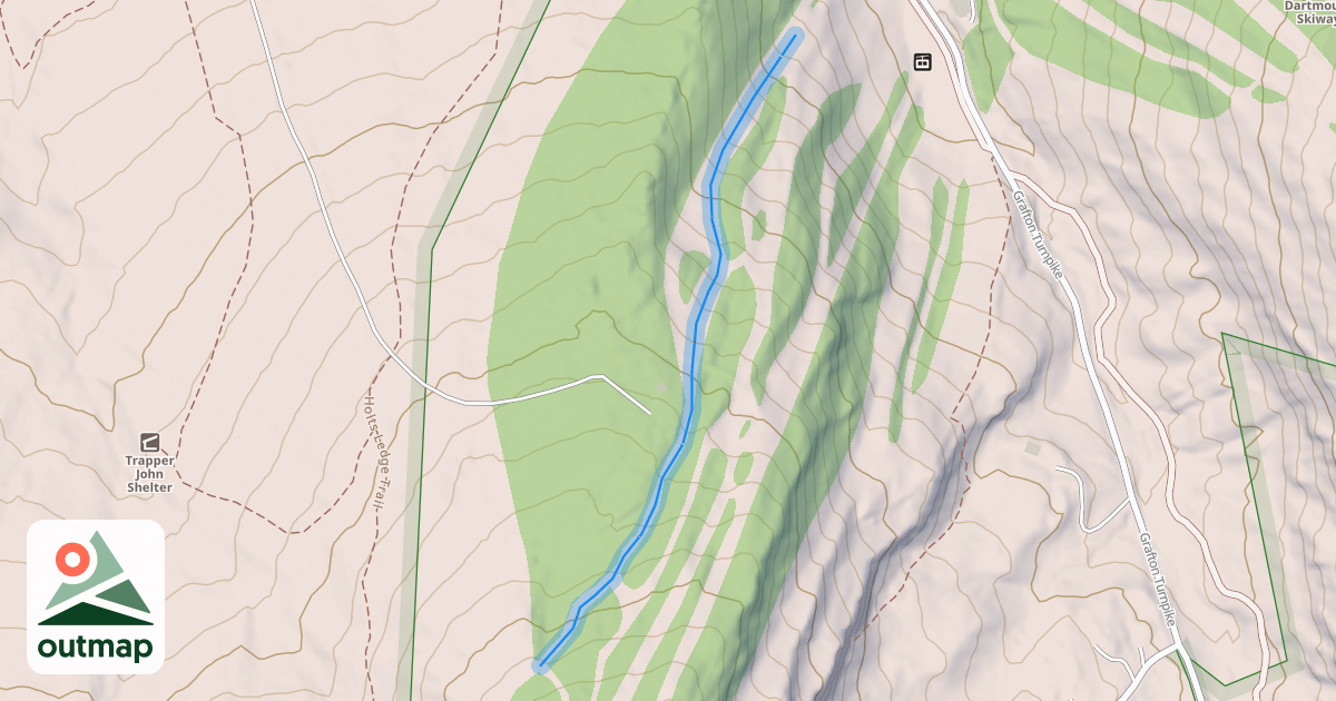 Map of Lyme Drop