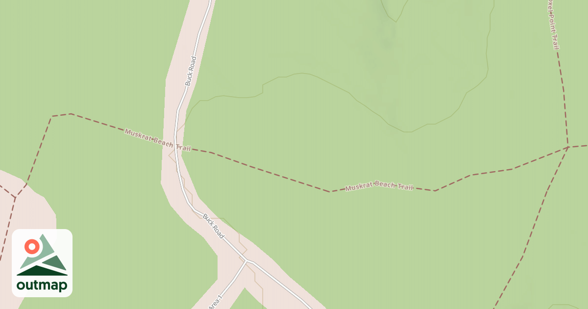 Map of Prince Gallitzin State Park Trails