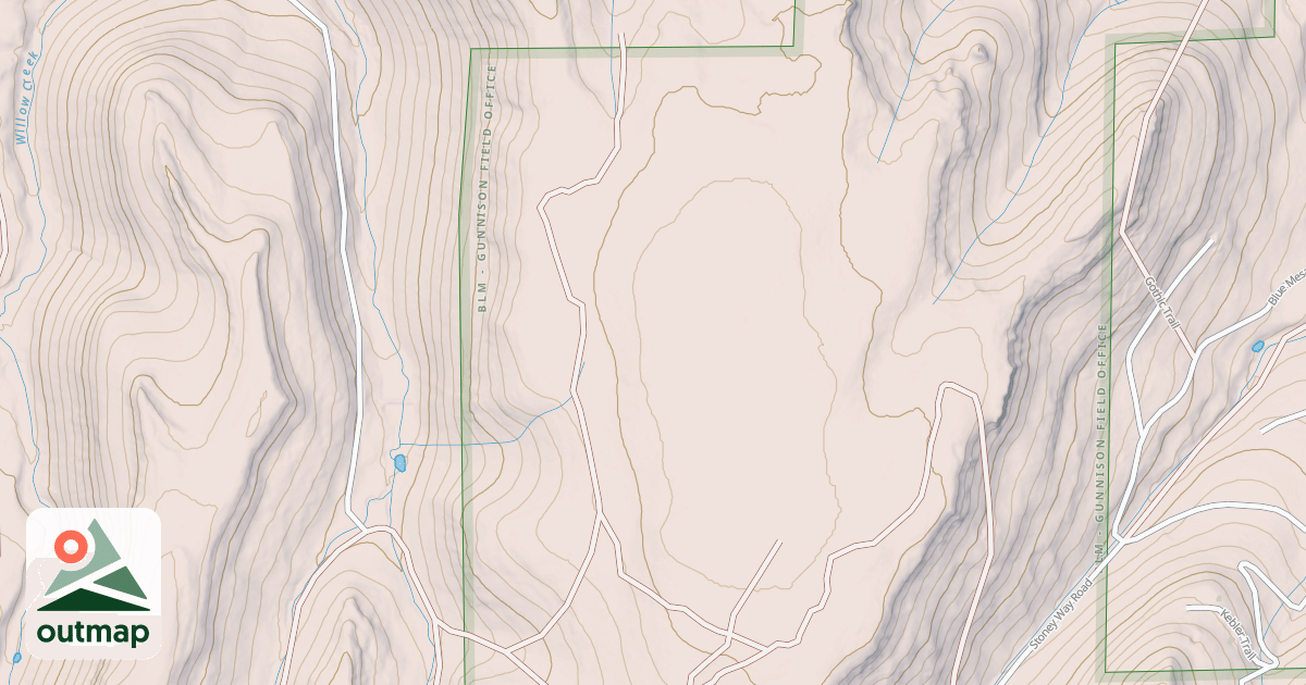Map of BLM National GTLF Public Motorized Roads 643d0289-398e-4e11-8e57-a267045a2191