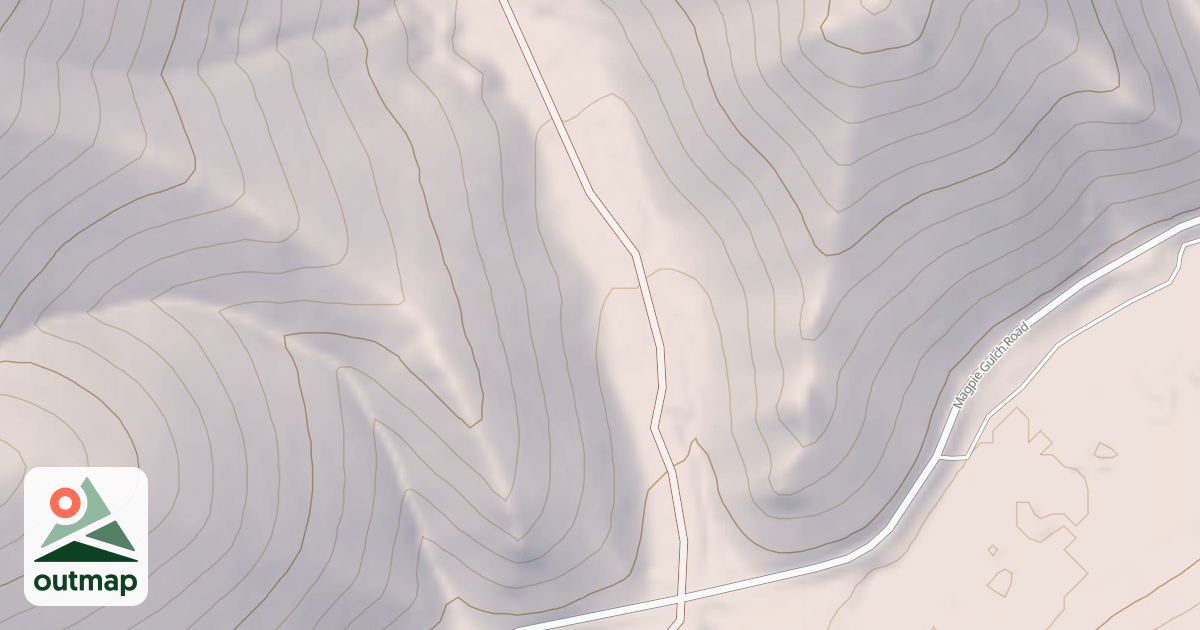 Map of COXCY GULCH A1