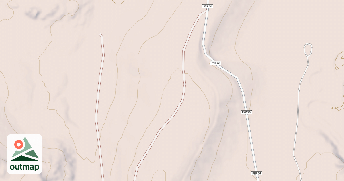 Map of COPPER SPUR A