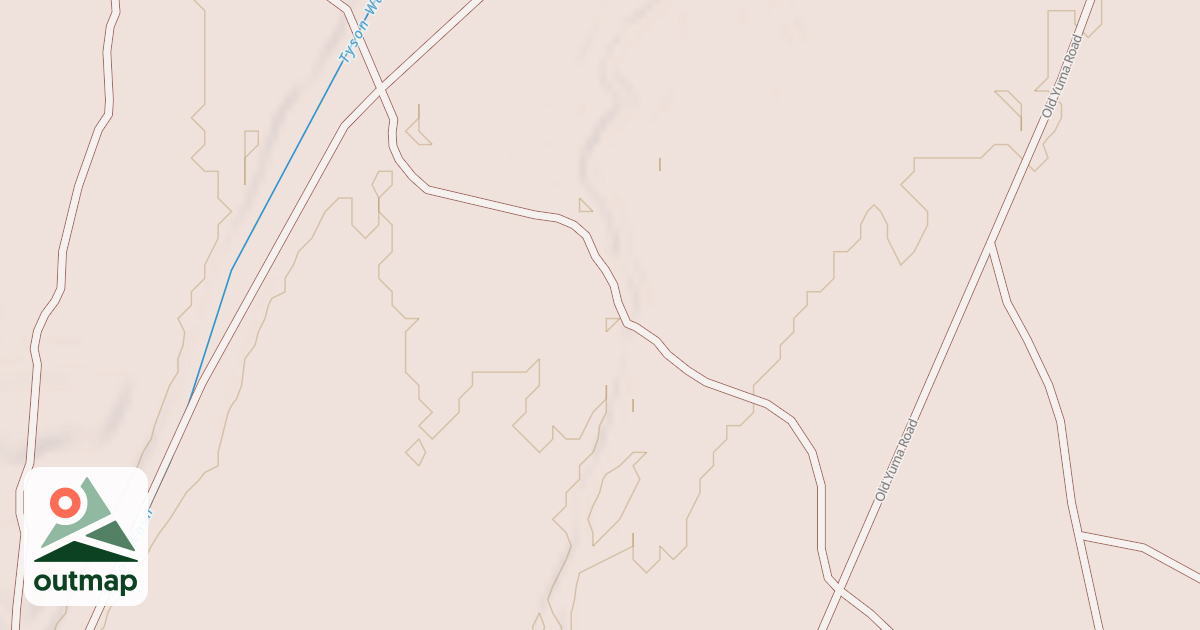 Map of BLM National GTLF Public Motorized Roads 2df119c6-aec0-4831-b47a-c06c14599a9c
