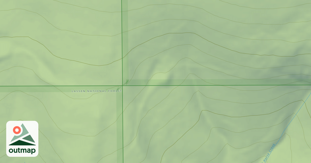Map of DEAD HORSE SPUR