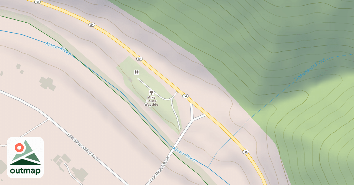 Map of MIKE BAUER