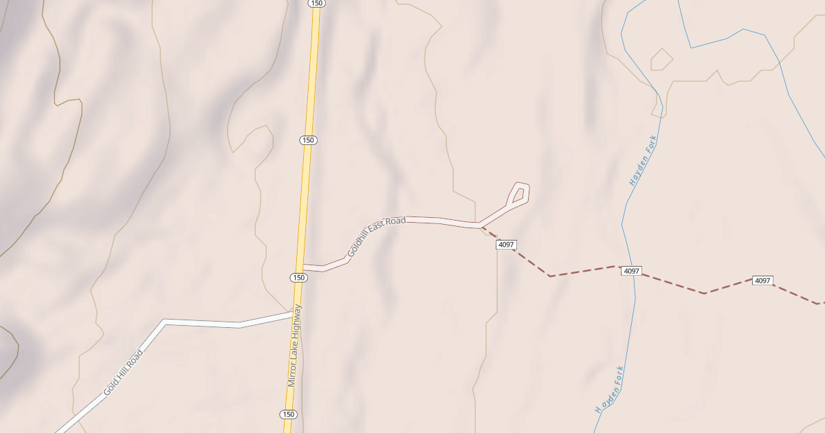 Map preview of GOLDHILL EAST