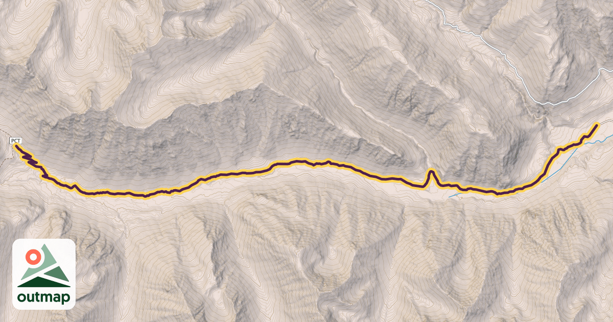 Map of West Fork Methow River Trail