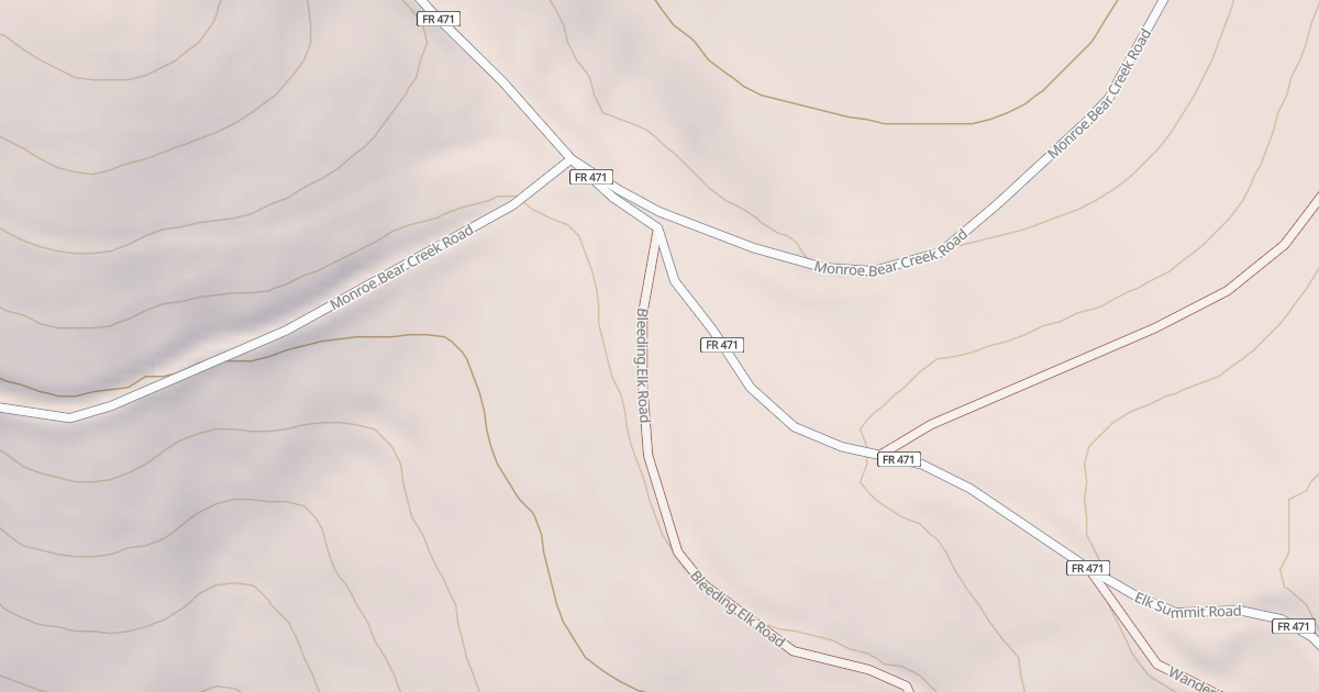 Map preview of BLEEDING ELK