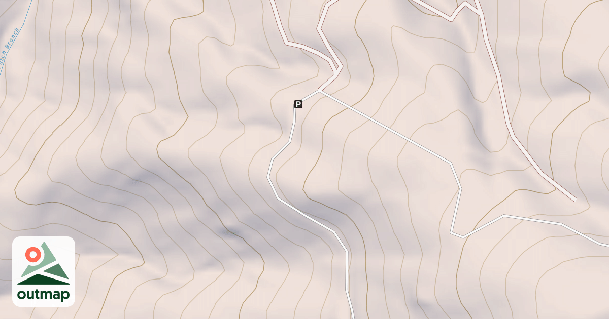 Map of COLD SPRING GAP