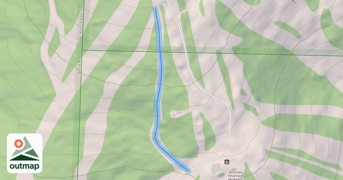 Map of Upper Boulevard