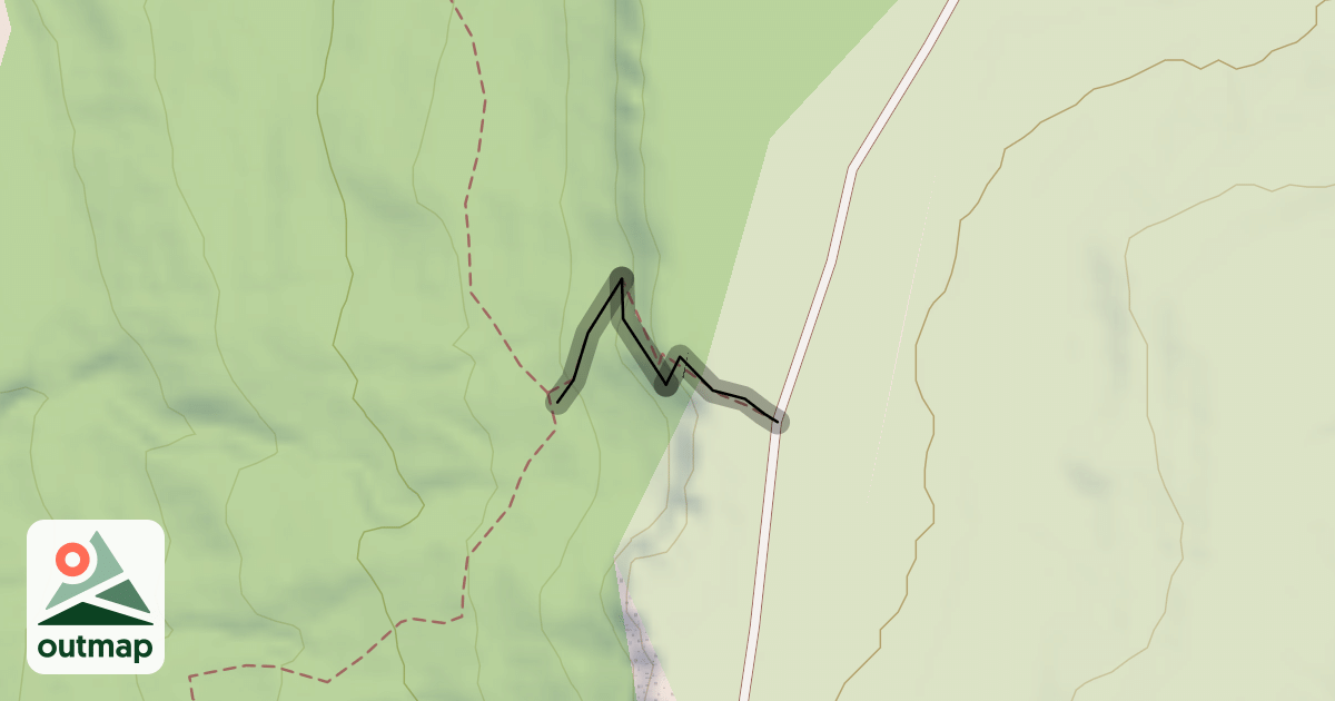 Map of Chemin du Pas de la Vache