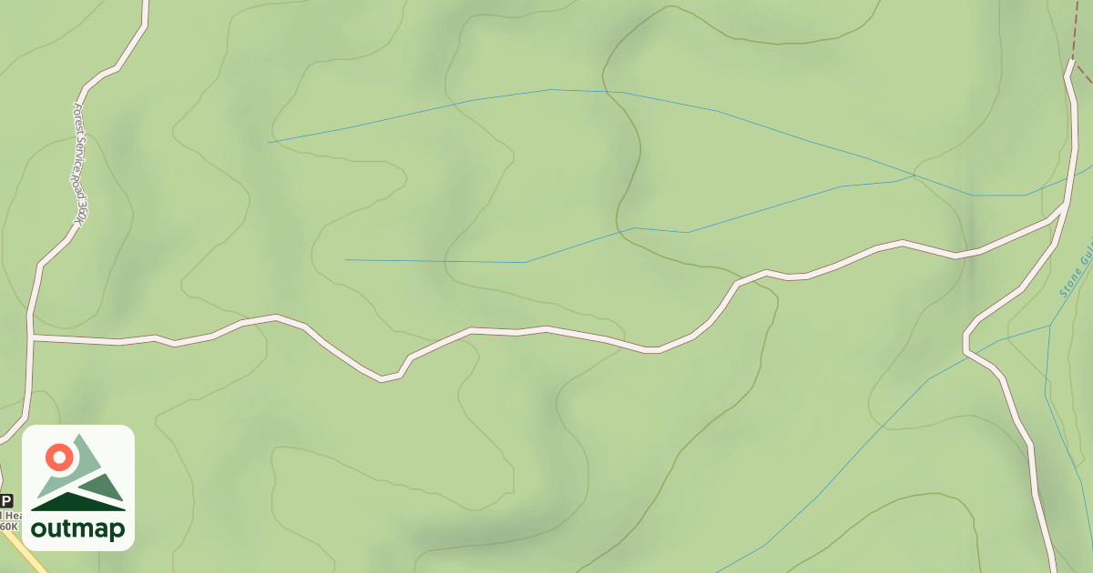 Map of CEDAR CUT 2