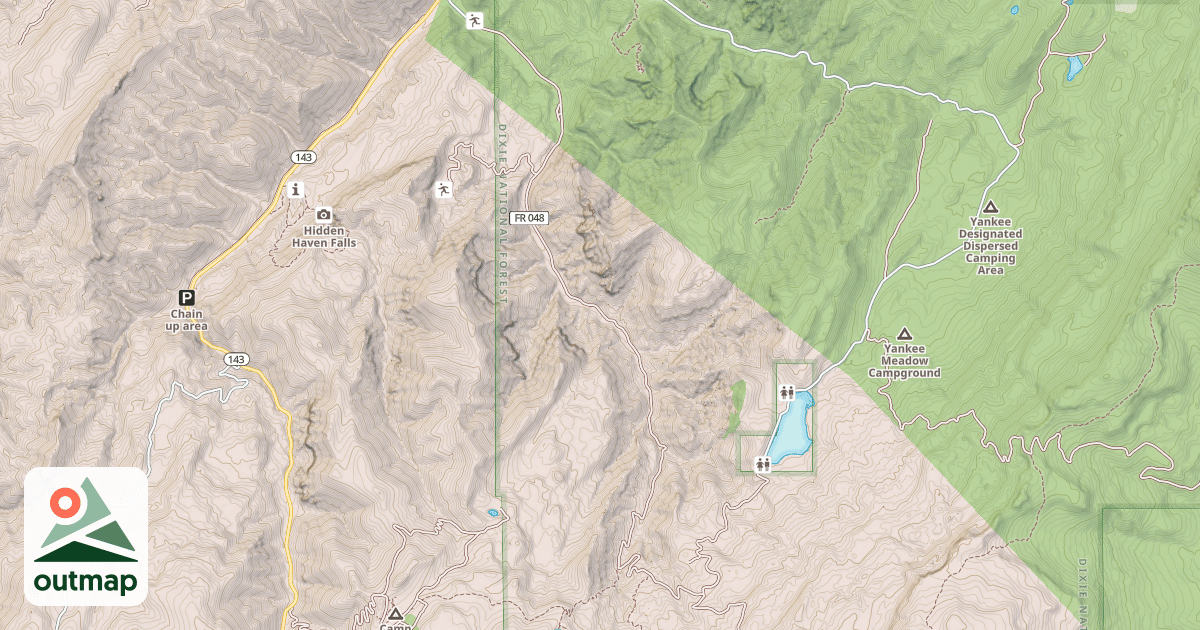Map of Second Left Hand