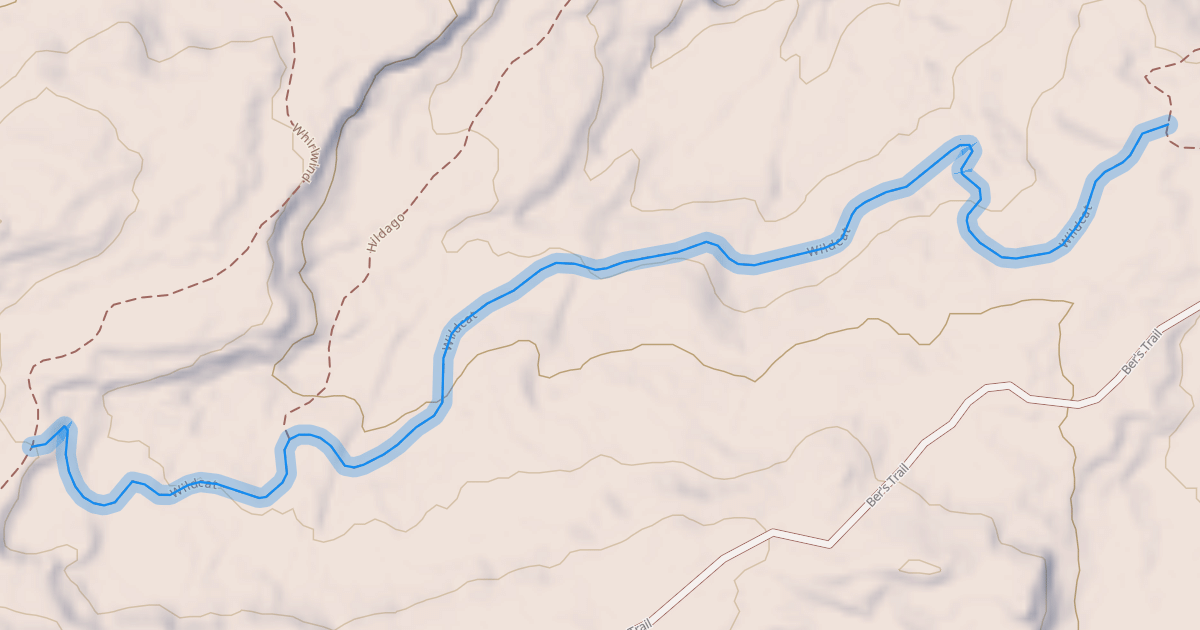 Map preview of Wildcat Trail