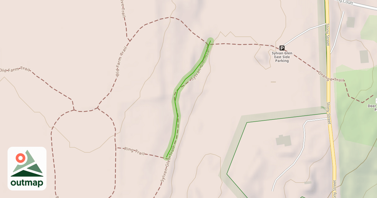 Map of Red Path
