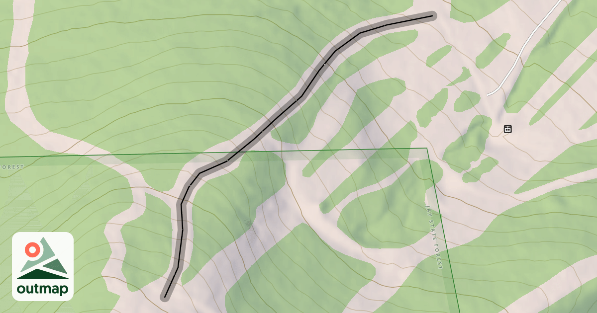 Map of Green Mountain Boys