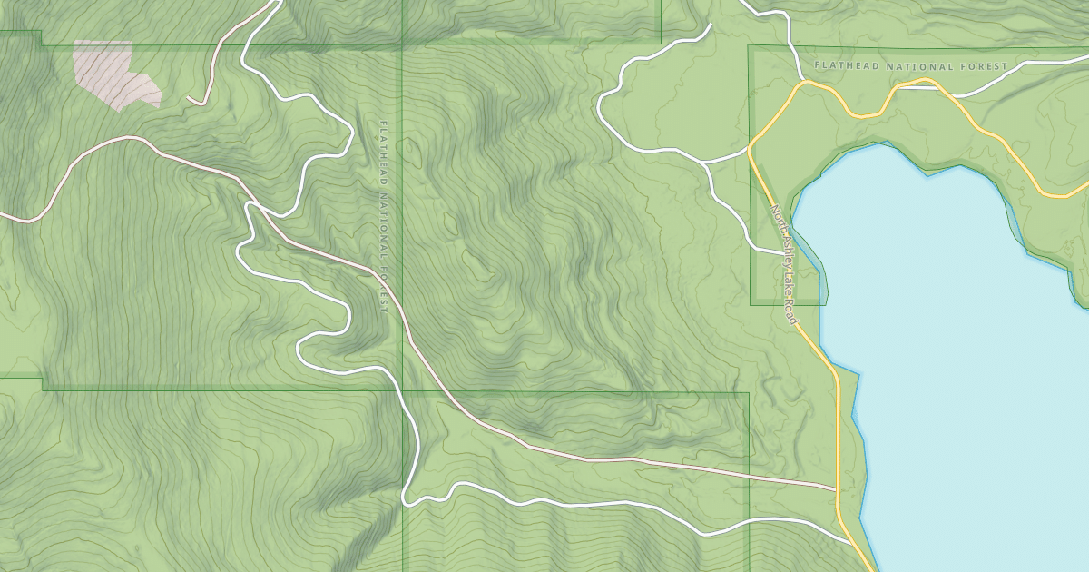 Map preview of FISH CREEK