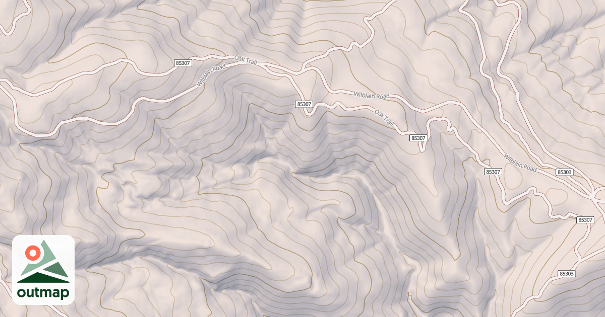 Map of OAK