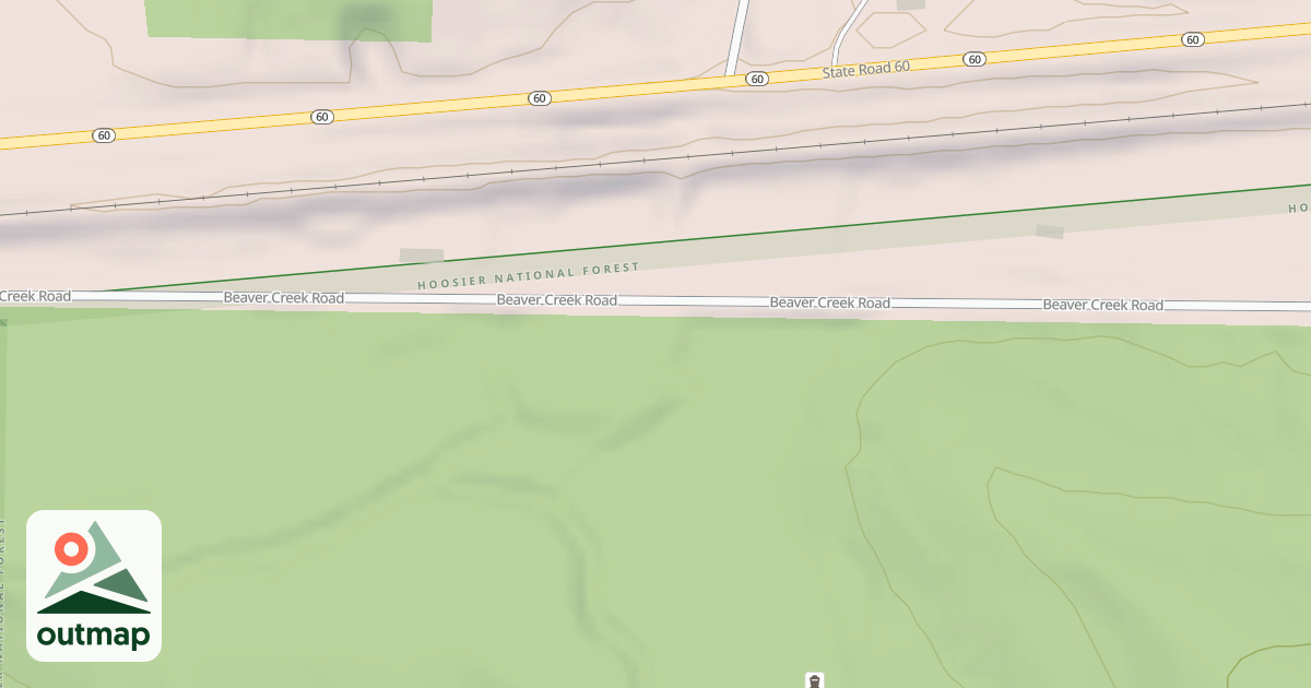 Map of BEAVER CREEK