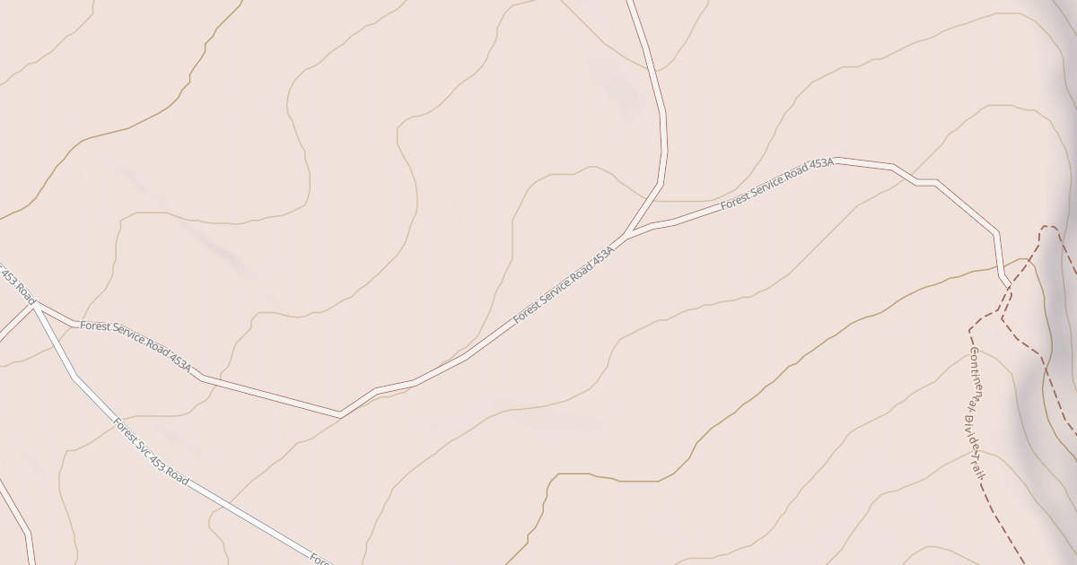 Map preview of USFS Motor Vehicle Use Map Roads {2FC67F4E-964E-4BE9-89A6-AAB0CCB041F4}