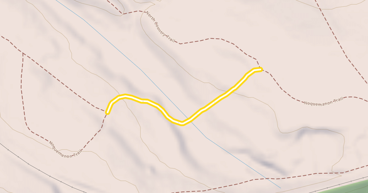 Map preview of Noquemanon Trail