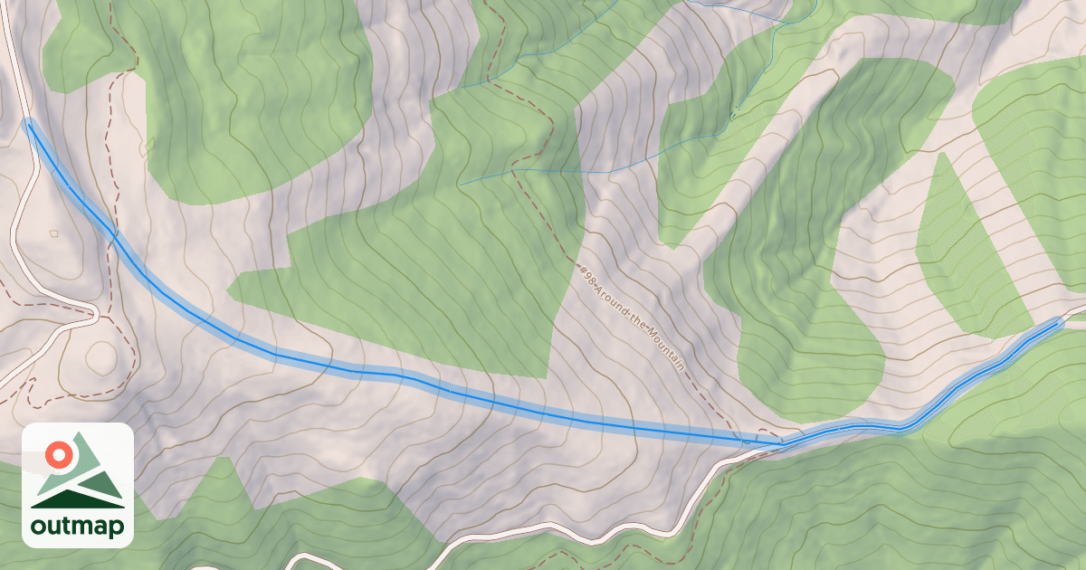 Map of Upper Nugget