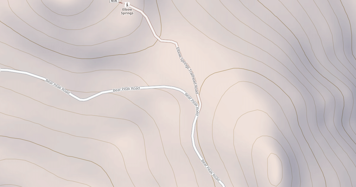 Map preview of BEAR PEAK