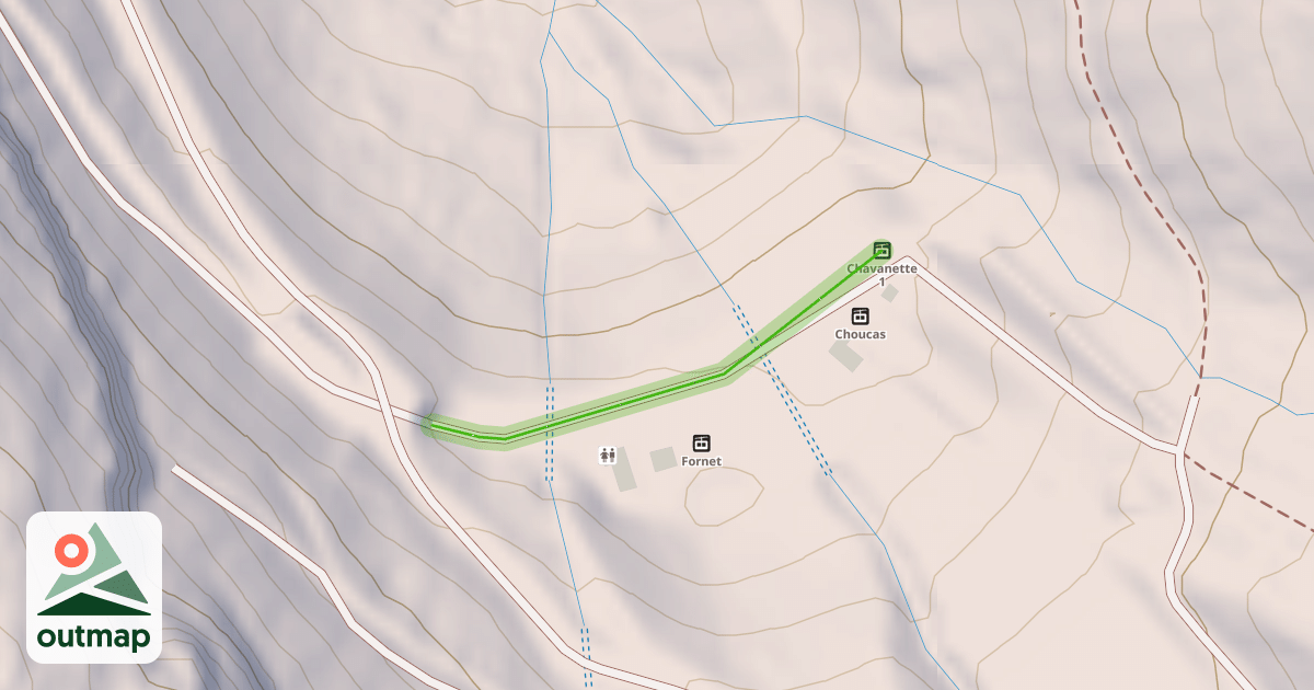 Map of Aller Chavanette