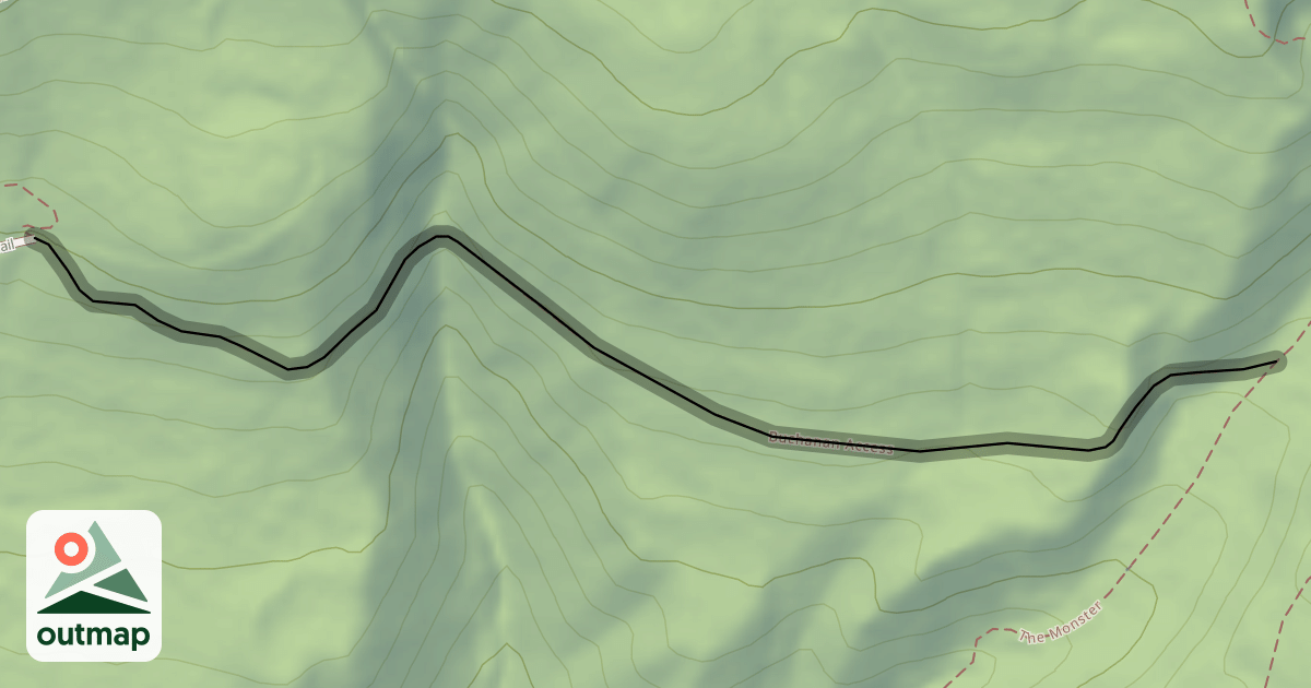 Map of Buchanan Access