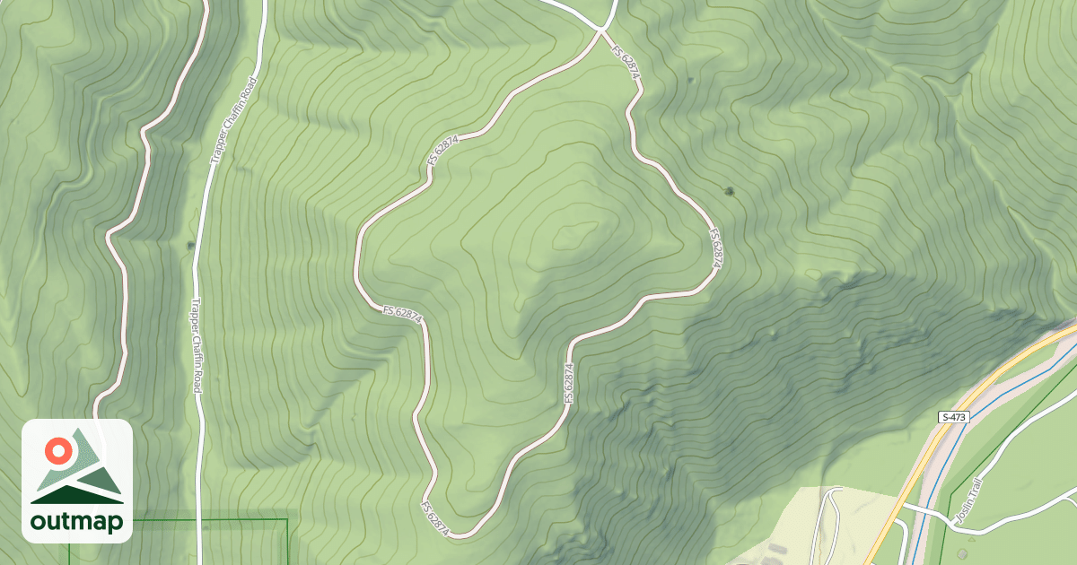 Map of (FDR) LITTLE TRAPPER