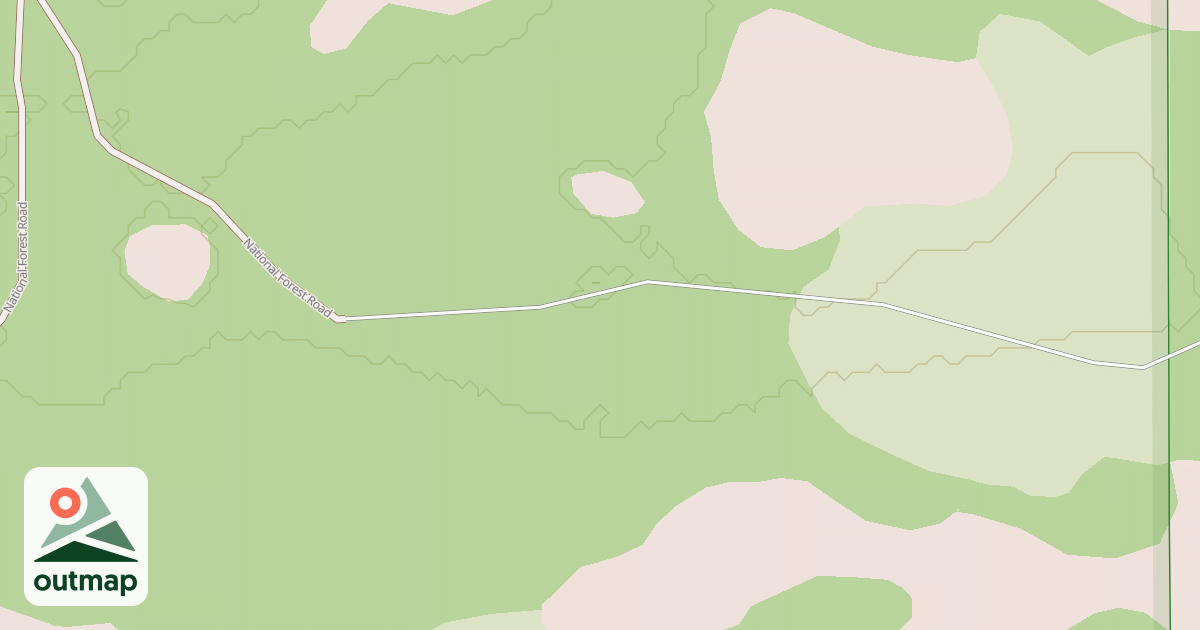 Map of USFS Motor Vehicle Use Map Roads {E825CB0D-30E0-482A-9948-07CED26CFD6E}