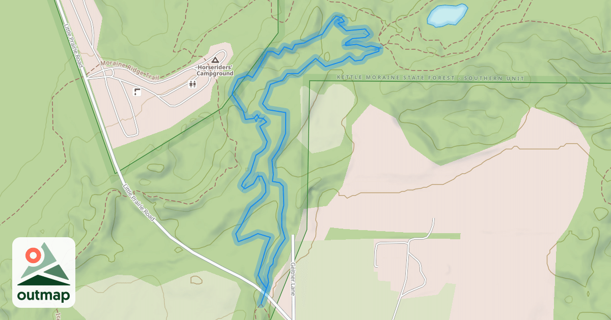Map of Connector Trail