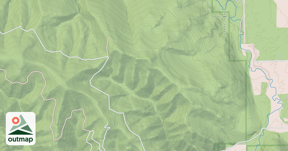 Map of LARCH CREEK